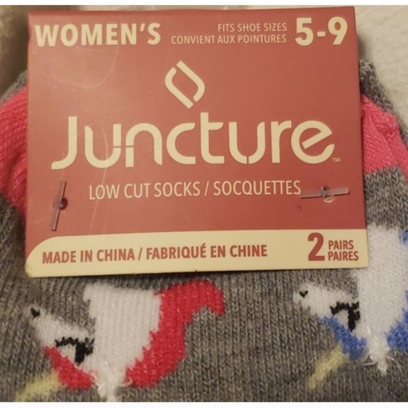 Unicorn + Striped Socks - Picture 2 of 3